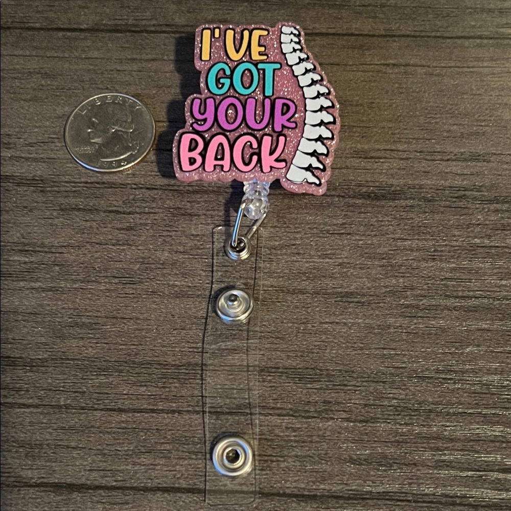 Funny badge reel